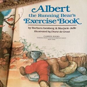🐸 CHILDRENS BOOK Albert the Running Bear’s EXERCISE BOOK 📕